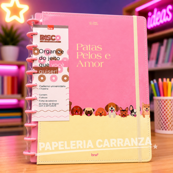 Cuadernos Inteligentes BRW * Best Friend * Tamaño A4 (Grandes) Hojas rayadas Sistema de Discos