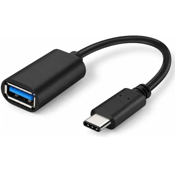 Adaptador OTG Tipo "C" (Macho) a USB (Hembra) ---- coloca tu pendrive EVERTEC