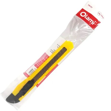 Trinchetas Cutter de Plastico 9 mm OLAMI (Finas)