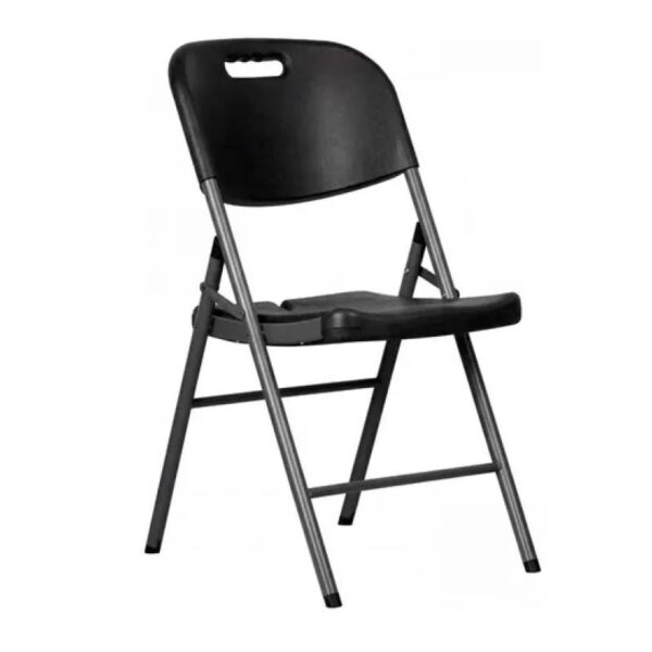 Sillas Plegables Resistentes NOGA Portatiles Negra Eventos Exterior