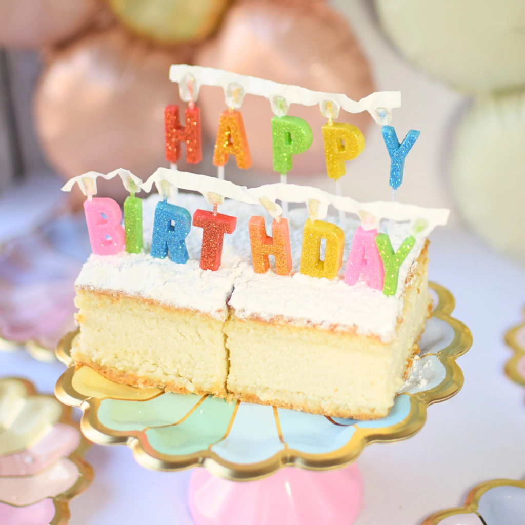 Velitas "HAPPY BIRTHDAY" (Se prenden todas juntas)