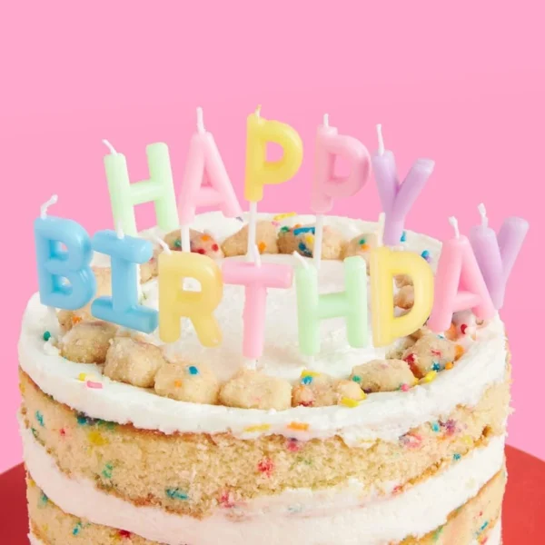 Velitas "HAPPY BIRTHDAY" Pastel