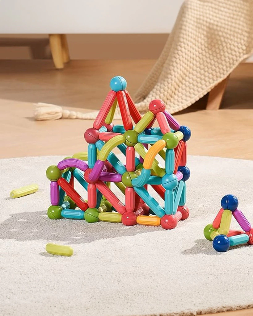 JUEGOS MAGNETICOS - MAGNETIC STICKS - x 36 PIEZAS