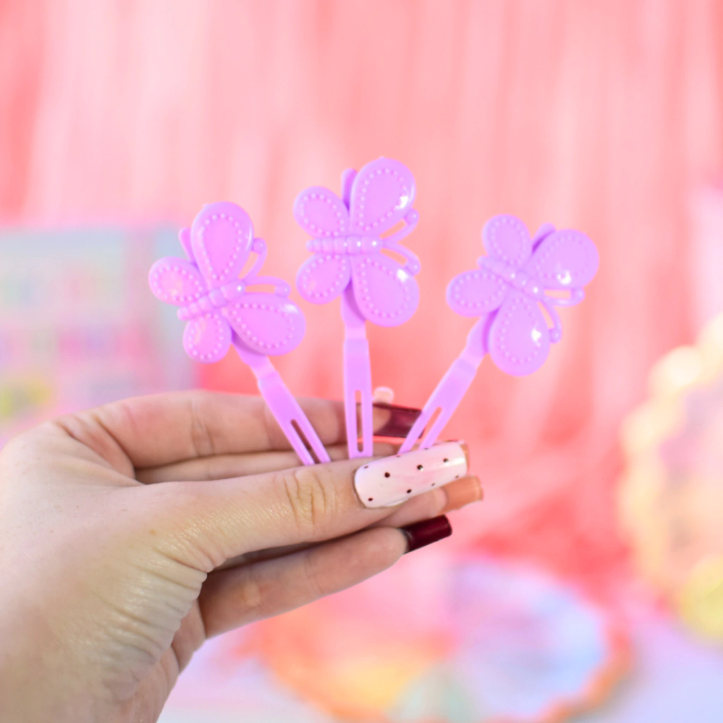 SET DE - HEBILLAS DE MARIPOSAS - x 50 UNIDADES