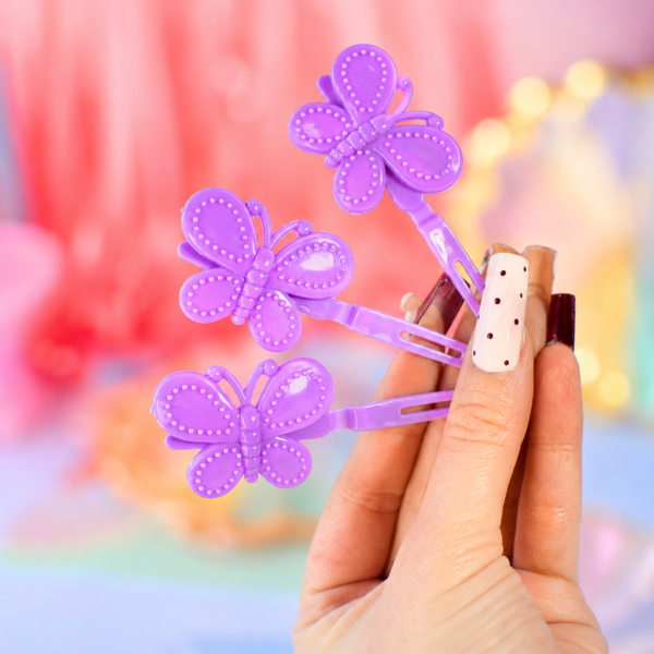 SET DE - HEBILLAS DE MARIPOSAS - x 50 UNIDADES