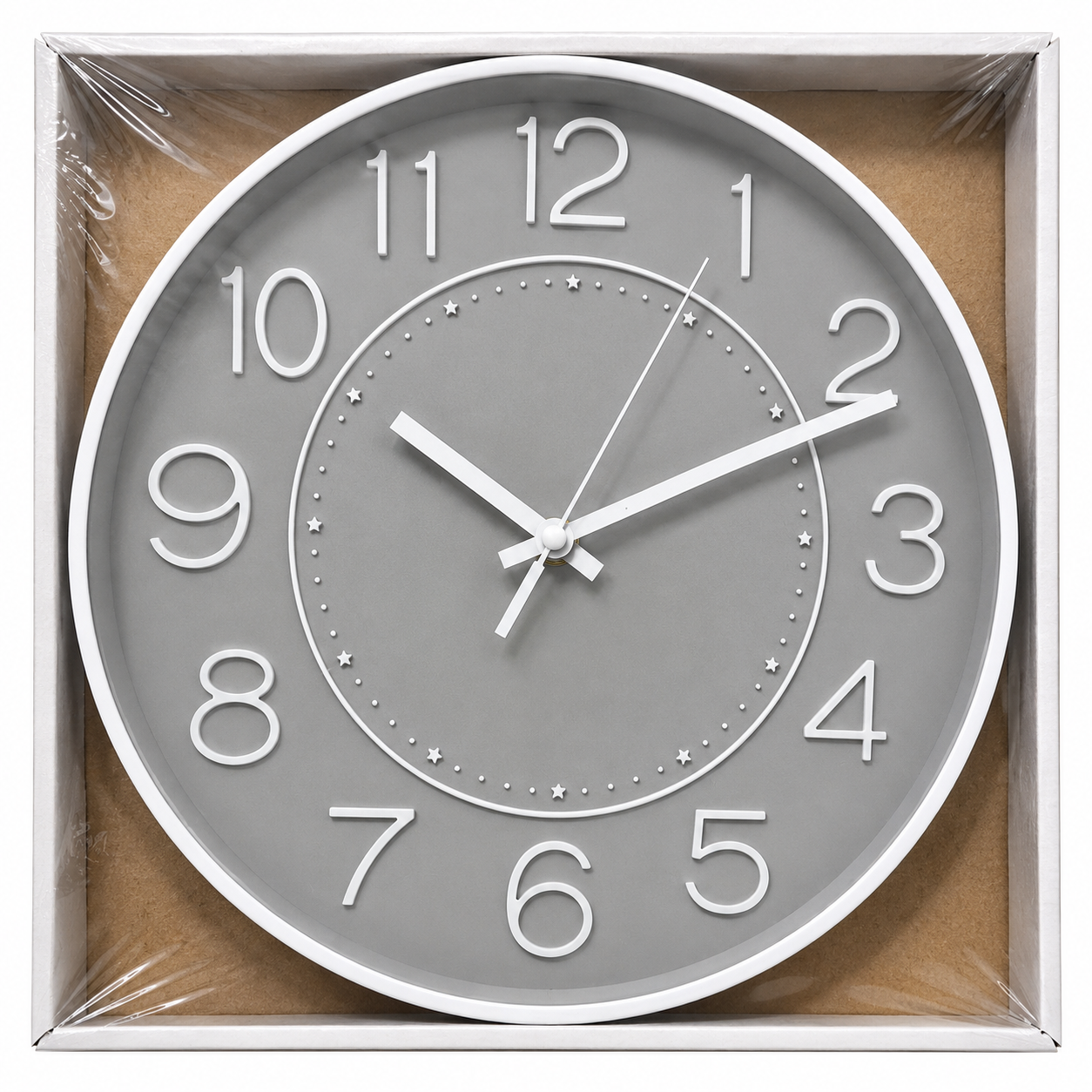 Reloj para Pared Grande - Blanco - Redondo