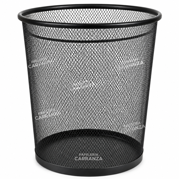 Cesto Papelero - Negro Metal - 35cm IBI CRAFT