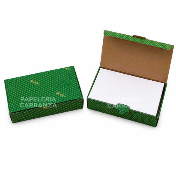 Tarjetitas Blancas Opalina x Cajita de 100 unidades (Para Escribir en tu regalito)