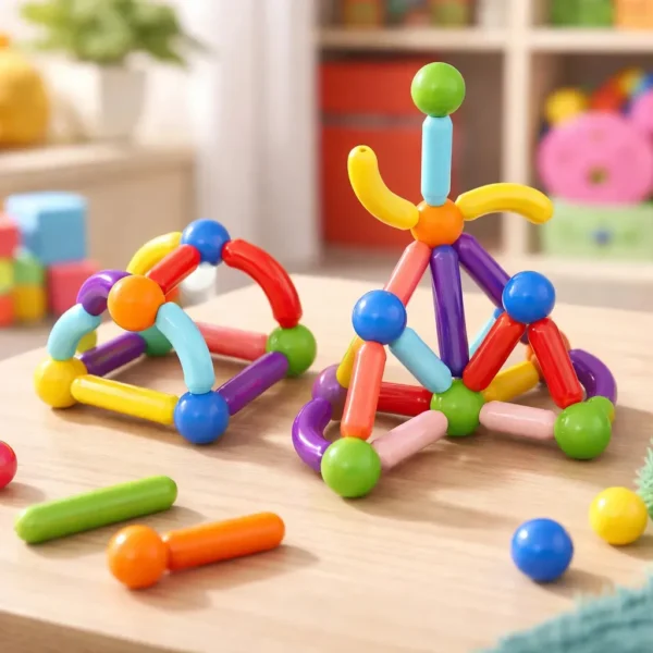 JUEGOS MAGNETICOS - MAGNETIC STICKS - x 36 PIEZAS