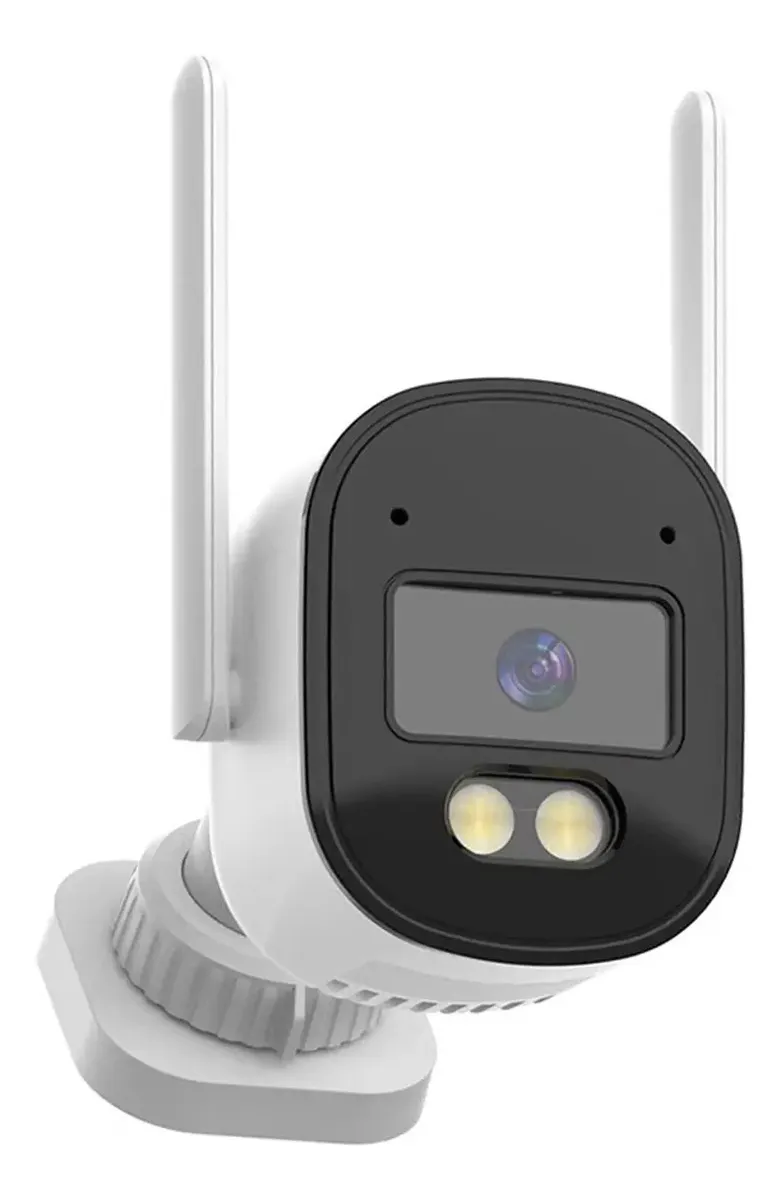Camara de Seguridad * WIFI EXTERIOR C121038 * Fija Inalambrica (INTERIOR / EXTERIOR) IP Visión Nocturna - Detección de Movimiento IP66