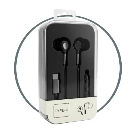 Auriculares ** YEXA TIPO C ** - (Con Gomita)