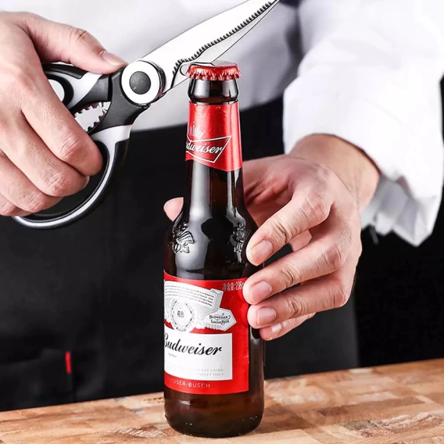 TIJERAS DE COCINA MULTIUSO CON FUNDA