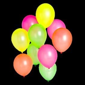GLOBOS Locoloco - Verde Neón - 10" balloons Flúo