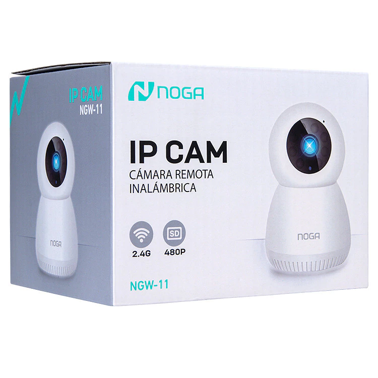 Camara de Seguridad * Noga 720p * Inalambrica (INTERIOR) IP Visión Nocturna - Deteccion de Movimiento