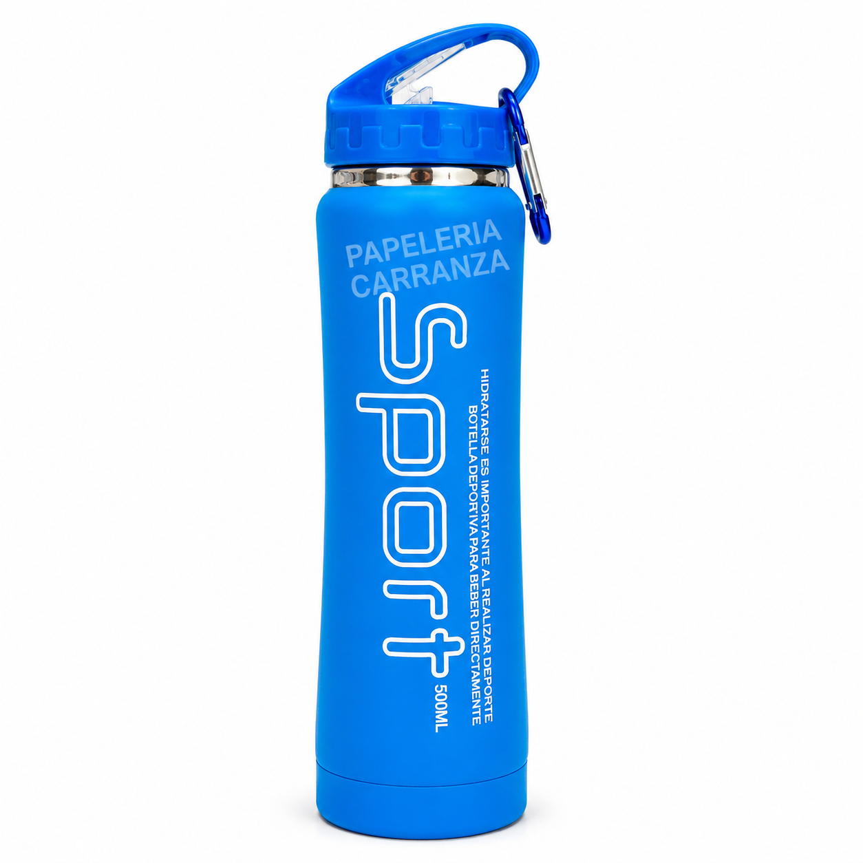 Botella Térmica Acero Inoxidable "SPORT 500 ml" doble capa Siliconados Termo (Frio)