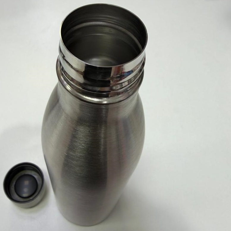 Botella de Acero - Plateada 750 Ml (Frio)